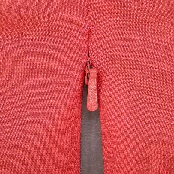 Jackie Jon Top Womens 10 Orange Ruched Front Rhinestone Buttons Back Zip Formal - Picture 13 of 13